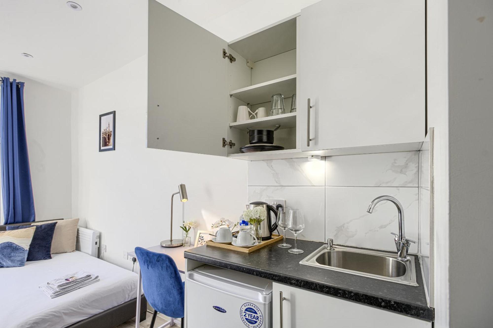 The Finsbury Deluxe Apartments London Bilik gambar